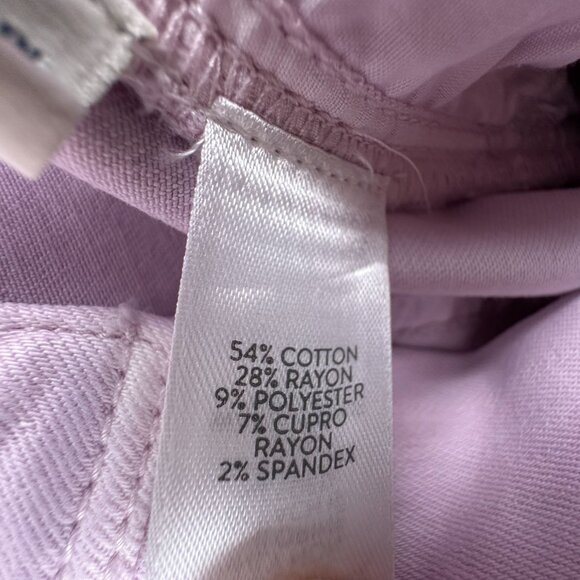 J. Jill Straight Leg Jeans Womens Size 16 Authentic Fit Slim Ankle Mid Rise Pink - Picture 6 of 12